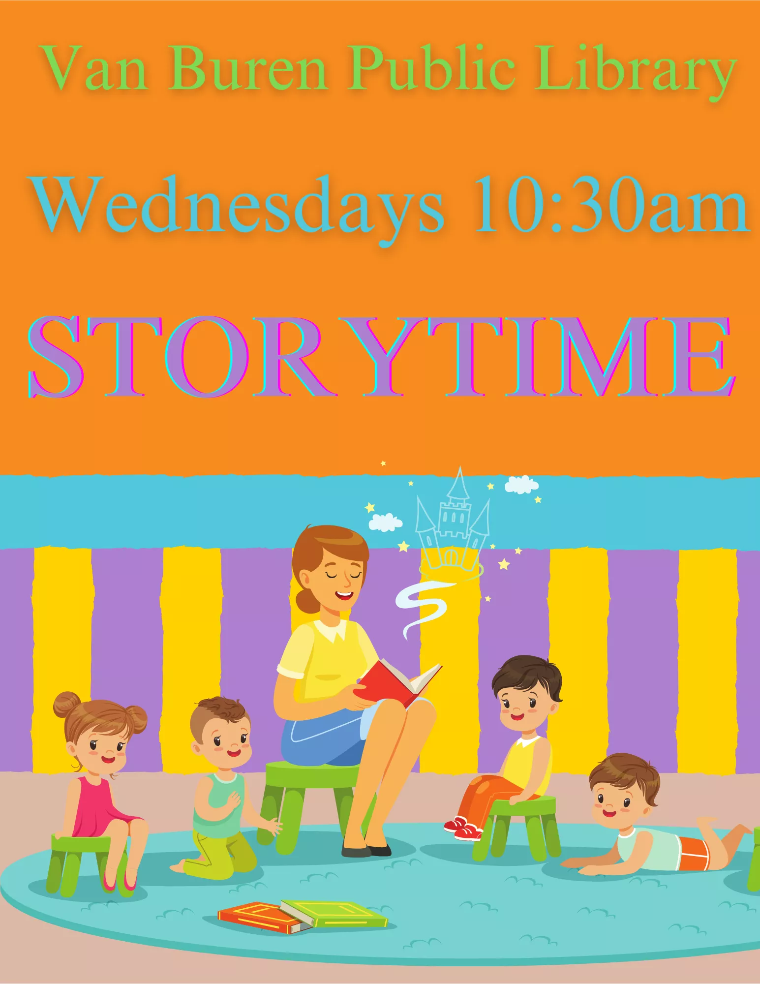 Van Buren Public Library Storytime Wednesday 10;30am